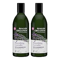 Lavender Bath and Shower Gel, 12-Ounce Bottle (Pack of 2)