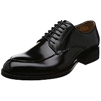 Men's Leather Business Shoes, Black, 25 cm 3E