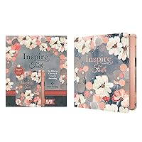 Inspire FAITH Bible NLT (LeatherLike, Watercolor Garden, Filament Enabled): The Bible for Coloring & Creative Journaling Inspire FAITH Bible NLT (LeatherLike, Watercolor Garden, Filament Enabled): The Bible for Coloring & Creative Journaling Imitation Leather