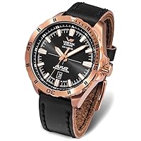 Vostok Europe almaz Space Mens Analogue Automatic Watch with Leather Bracelet NH35A/320B259