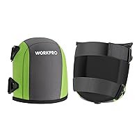 WORKPRO Garden Knee Pads For Unisex-Adult, Flooring Kneepads with Foam Padding, Comfortable Kneeling Cushion for Gardening, House Cleaning, Construction Work, 7.87