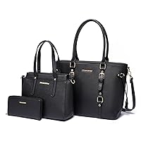 Montana West 3PCS Purses for Women Tote Purse and Wallet Set Shoulder Satchel Bags