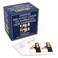 500 Flash Cards of American Sign Language 500 Flash Cards of American Sign Language Cards