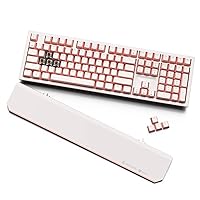 Hexgears X5 Wireless Mechanical Keyboard Full Size 108 Keys, Kailh Box 3.0 Gold Switch, Ergonomic, N-Key Rollover, Backlit Gaming Keyboard with Wrist Rest for PC/Tablet/PS/Xbox/Mac/Laptop