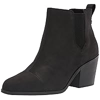 TOMS Womens Everly Pull On Casual Boots Ankle Mid Heel 2-3