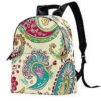 Travel Backpack for Women,Backpack for Men,Cashew Flower Abstract Paisley,Backpack