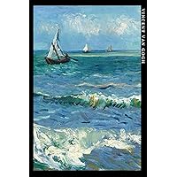 Vincent van Gogh: Seascape near Les Saintes Maries de la Mer. Elegant notebook for art lovers