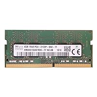 SK Hynix 4GB 1Rx8 PC4-17000 DDR4-2133 1.2volt CL15 260 Pin Sodimm Memory p/n HMA451S6AFR8N-TF