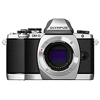 OM SYSTEM OLYMPUS OM-D E-M10 Mirrorless Digital Camera (Silver)- Body only