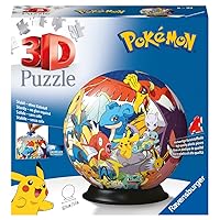 Ravensburger Pokemon 3D Jigsaw Puzzle Ball for Kids Age 6 Years Up - 72 Pieces