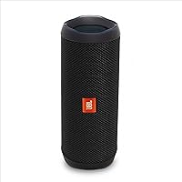 JBL Flip 4, Black - Waterproof, Portable & Durable Bluetooth Speaker - Up to 12 Hours of Wireless Streaming - Includes Noise-Cancelling Speakerphone, Voice Assistant & JBL Connect+