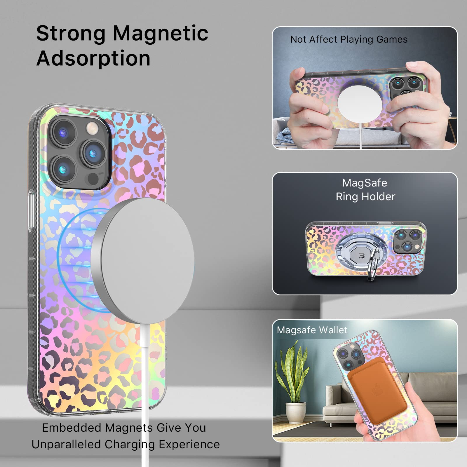 MYBAT PRO Magnetic Slim Case for iPhone 14 Pro Case 6.1