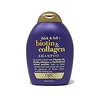 Ogx Shampoo Biotin & Coll Size 13z Organix Shampoo Thick & Fill Biotin & Collagen 13z