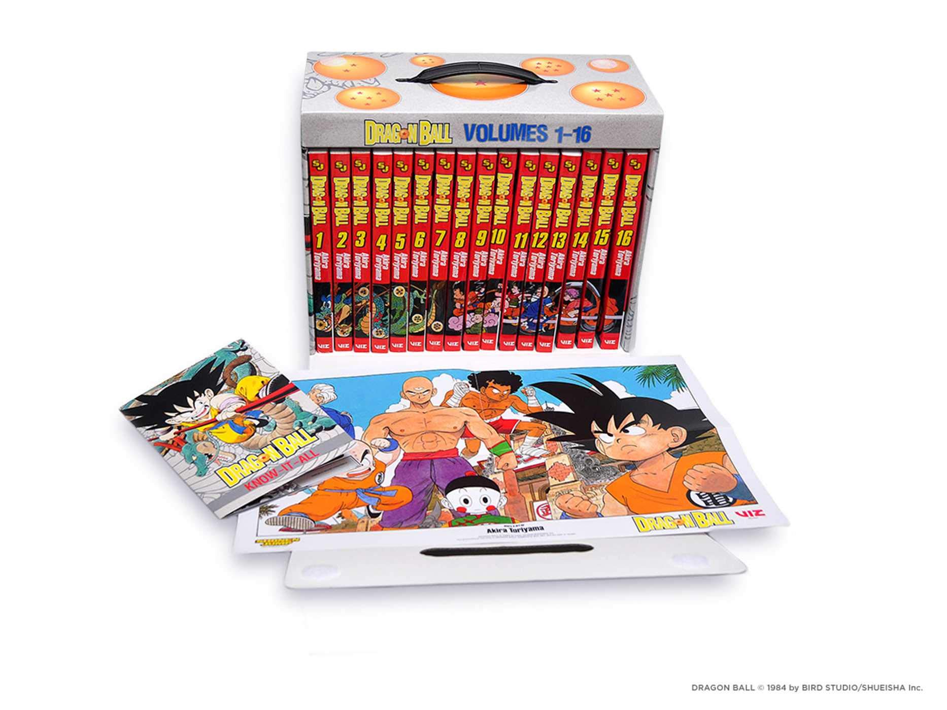 Dragon Ball Complete Box Set: Vols. 1-16 with premium