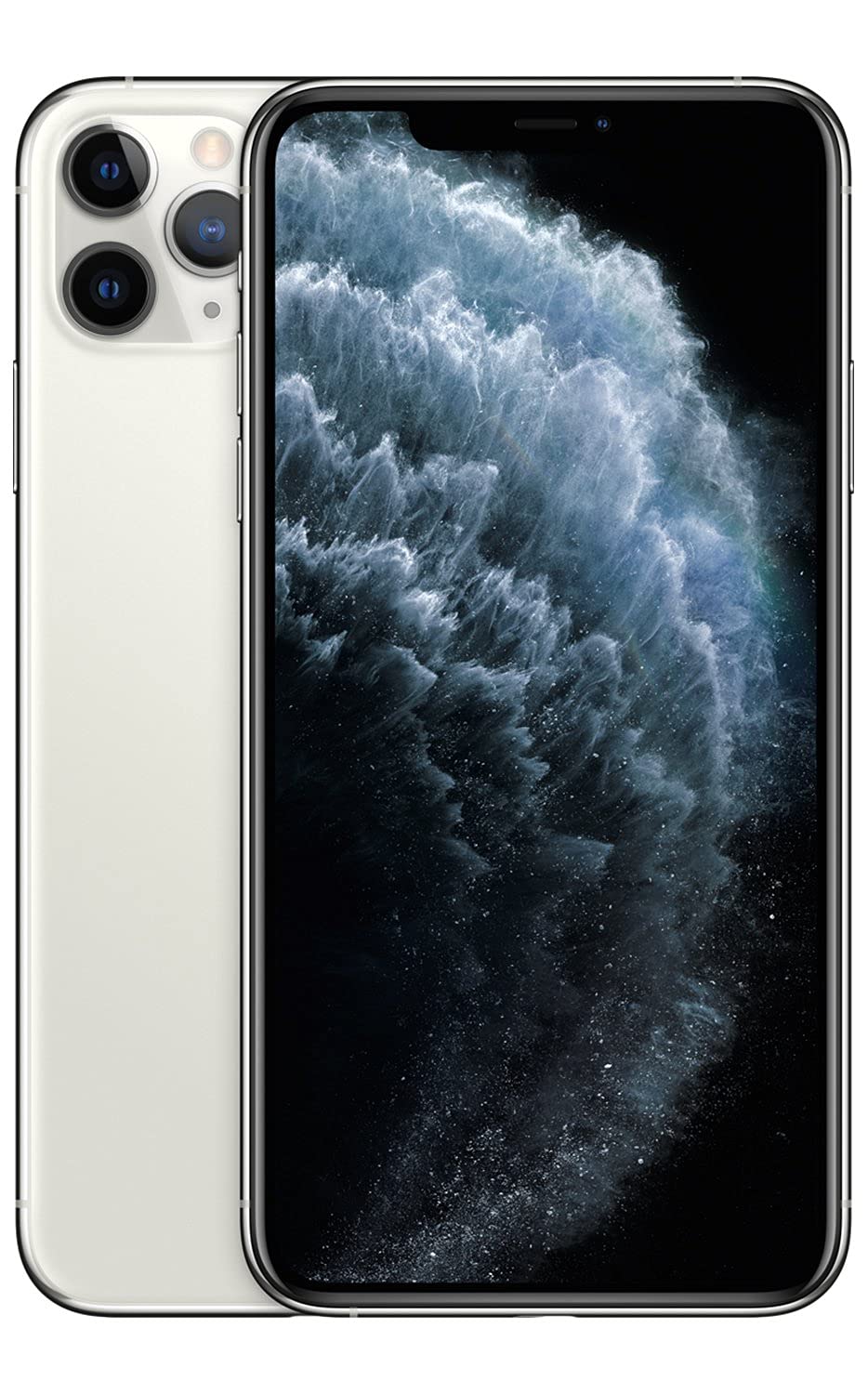 Apple iPhone 11 Pro, 64GB, Silver - Fully Unlocked (Renewed Premium)