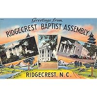 Ridgecrest North Carolina Baptist Assembly Multiview Antique Postcard K103910