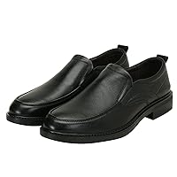 Men's Casual Leather Shoes Low-top Simple and Versatile Shoes for Work