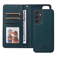 Smartphone Flip Cases Compatible with Samsung Galaxy A25 5G Wallet Case Detachable Back Case with Card Holder/Wrist Strap, PU Leather Flip Folio Case with Magnetic Stand Shockproof Phone Cover Flip Ca