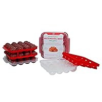Meatball Maker & Stacking Storage Tray System - Chef's Edition - 48 Meatball Product