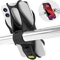 Bone Bike Tie 3, Universal Bike Phone Mount Holder for Handlebar, Bicycle Motorcycle Phone Holder for iPhone 13 12 Pro Max Mini 11 Pro Max XS X XR SE 8 7 Plus, Galaxy Note, Phone 5.8