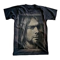 HOPE & FAITH Unisex Kurt Cobain T-Shirt Short Sleeve Mens Womens