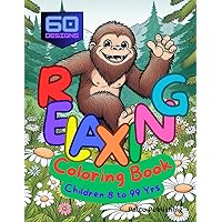 Relaxing Coloring Book For Children 8 to 99 Years
