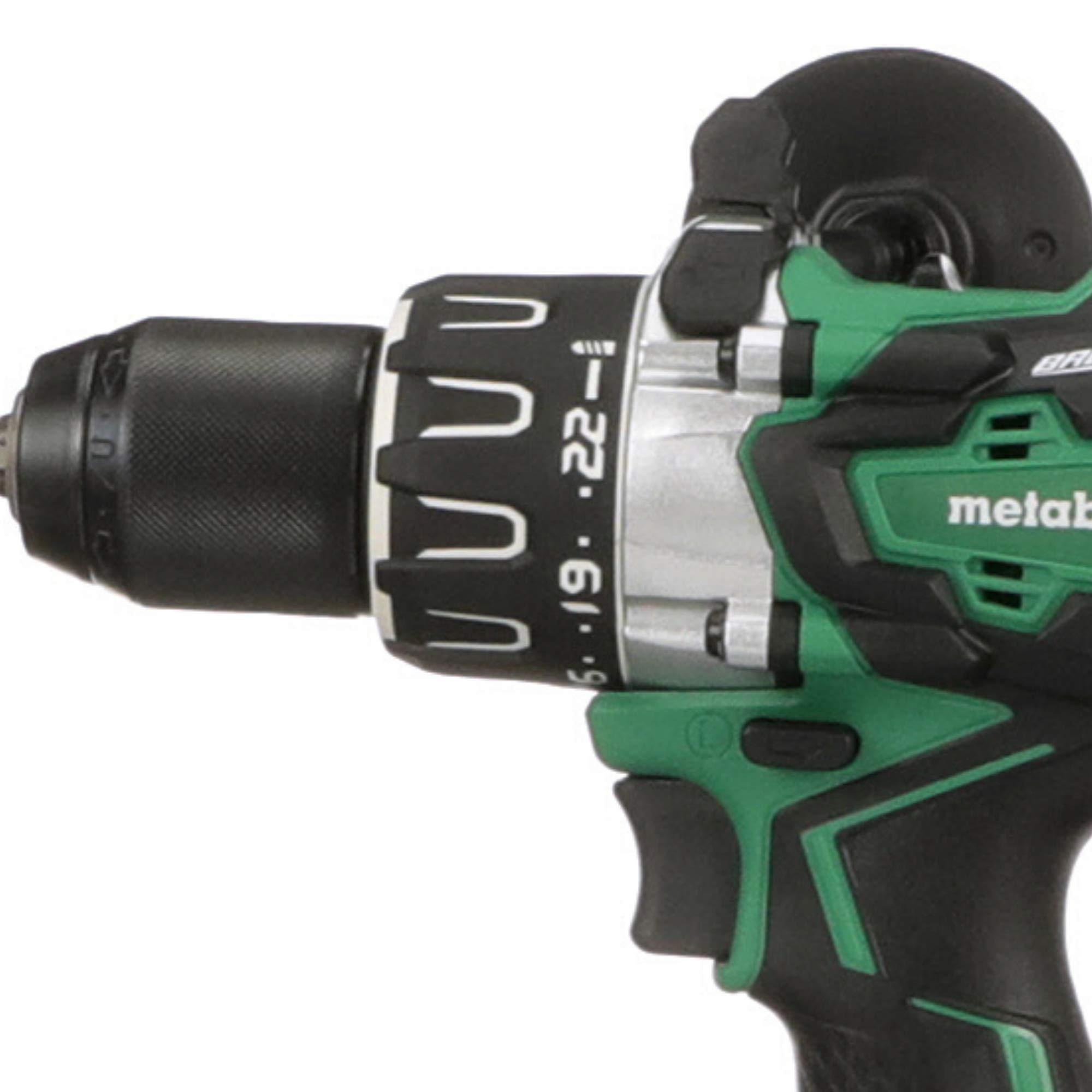 Metabo HPT 18V Cordless Brushless Hammer Drill, Tool Only - No Battery, Compatible with Hitachi/Metabo HPT 18V Lithium Ion Slide-Type Batteries, Lifetime Tool Warranty (DV18DBL2Q4)