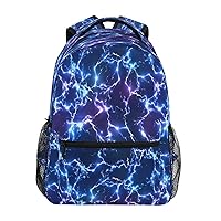 MNSRUU Lightning Backpacks for School Elementary,Kid Bookbags Lightning Toddler Backpack