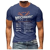 Mens Graphic Creative Letters T-Shirts Short Sleeve Round Neck Oversized Shirts Summer Breathable Clothing Raglan Muscle Tee