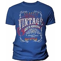 50th Birthday Gift Shirt for Men - Vintage 1974 Aged to Perfection - Sturgis-50th Birthday Gift