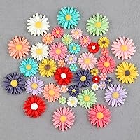 44Pieces Dog Hair Bows with Clip Sunflower,chrysanthemum style Hair clip accessories for Pets Dogs Cats Grooming Accessories