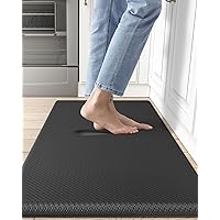 DEXI Anti Fatigue Kitchen Mat, 3/4 Inch Thick, Stain Resistant, Padded Cushioned Floor Comfort Mat for Home, Garage and Office Standing Desk, 39