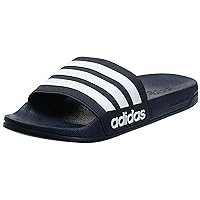 Buy Mens Sandals Soft Cushion Footbed Comfort Flip-Flops with Arch Support  for Indoor and Outdoor Beach Slippers, White&black, 7.5 at Amazon.in