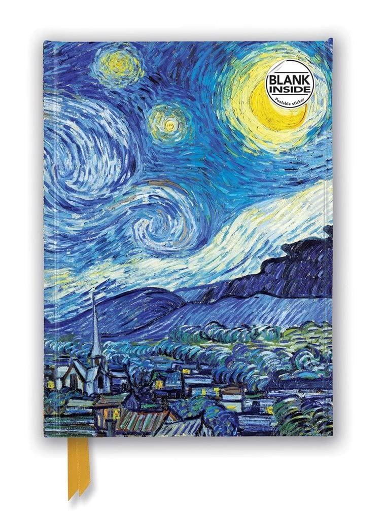 Vincent van Gogh: Starry Night (Foiled Blank Journal) (Flame Tree Blank Notebooks)