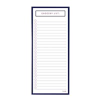 Graphique Magnetic Notepad - Blue and Pink Grocery and Shopping List - Fun Decorative To-Do List - Perfect House Warming Gifts - 100 Tear off Sheets (4
