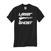 Laser Ghost Black T Shirt