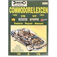 Commodore/Lexcen Vehicle Repair Manual 1988-1993. VN VP