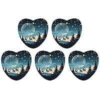 Car Air Fresheners 6 Pcs Hanging Air Freshener for Car Christmas Winter Aromatherapy Tablets Hanging Fragrance Scented Card for Car Rearview Mirror Accessories Scented Fresheners for Bedroom Bathroom