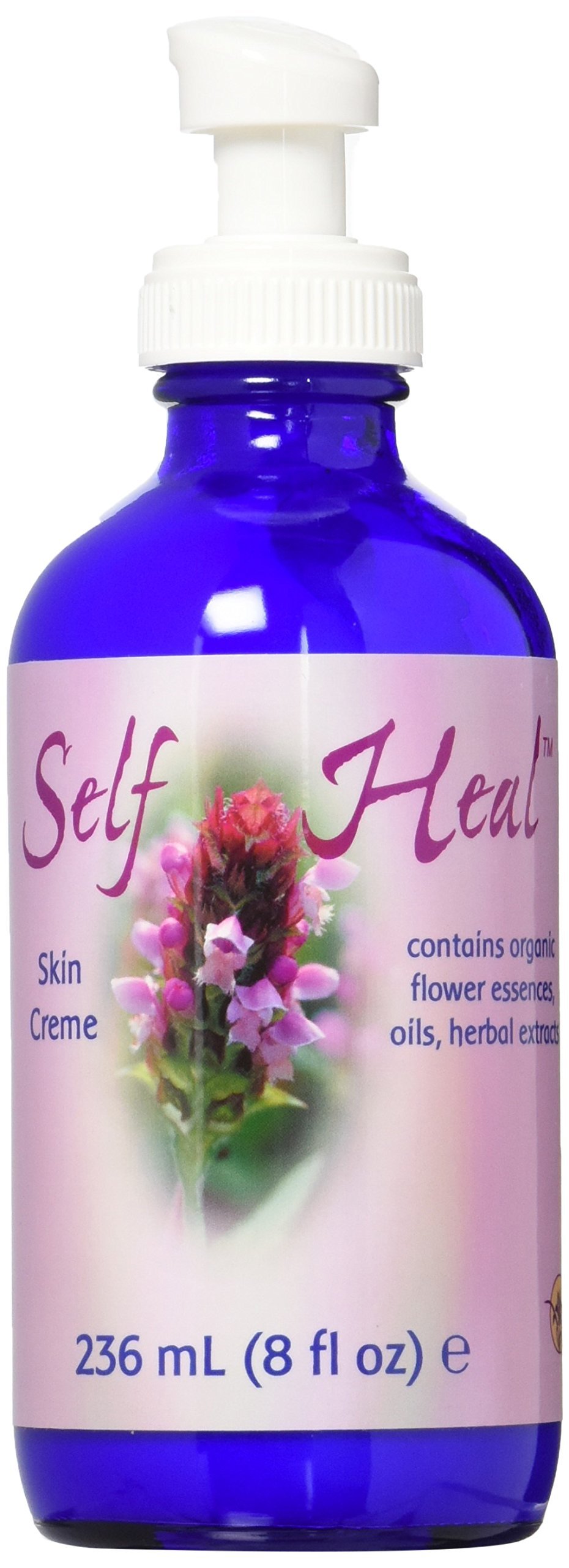 Flower Essence Services Self-Heal Cream Pump Top, 8 Ounce