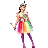 Rubie's Girl's Forum Novelties Rainbow Unicorn Costume Dress