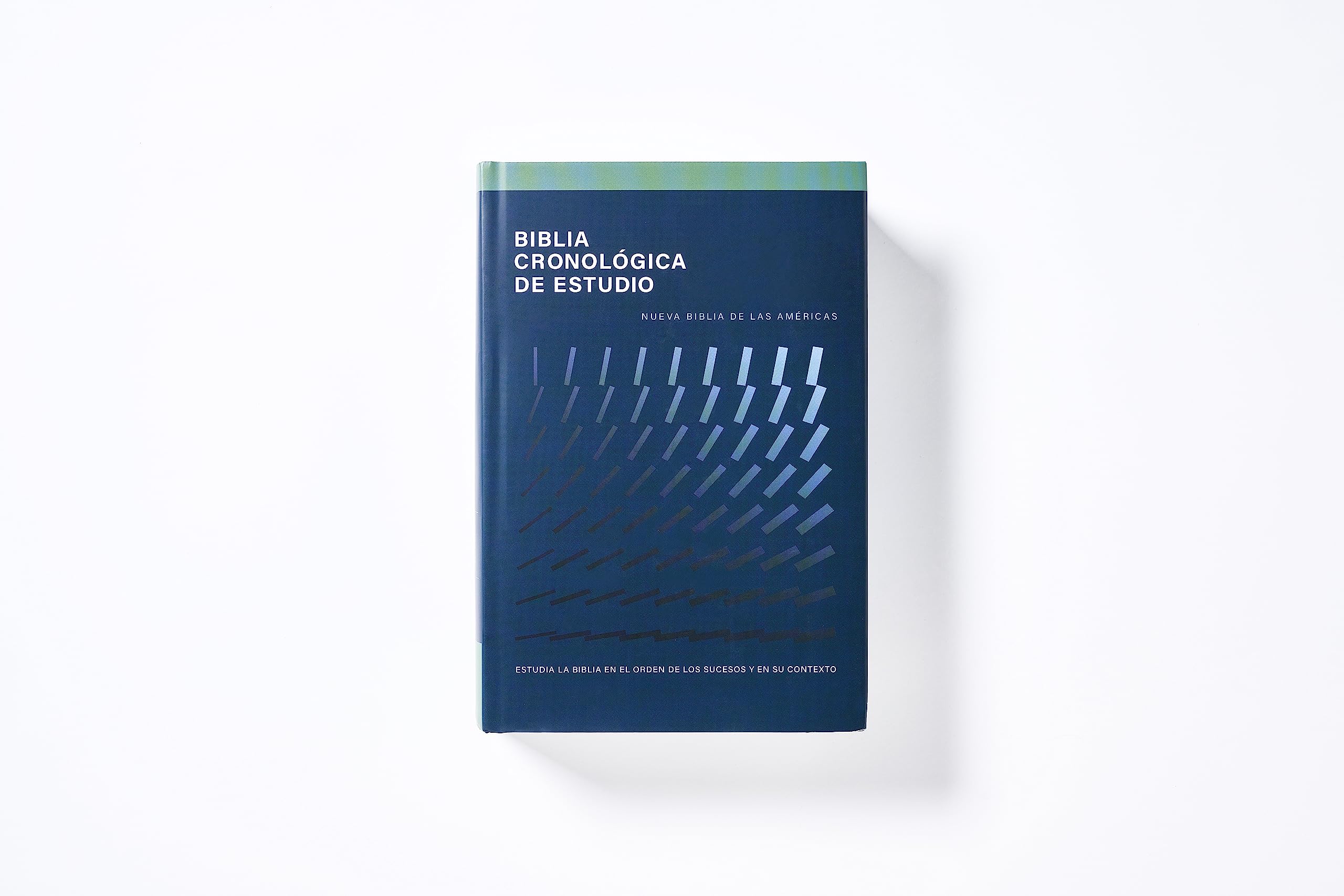 NBLA, Biblia Cronológica de Estudio, Tapa Dura, Interior a Cuatro Colores (Spanish Edition)