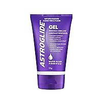 Astroglide Water Based Lube (4oz), Ultra Gentle Gel Personal Lubricant for Vaginal and Anal Sex, Stays Put with No Drip, Sex Lube for Long-Lasting Pleasure for Men, Women and Couples, Safe for Toys