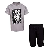 Jordan Baby Boys Dri FIT Jumpman T Shirt & Shorts 2 Piece Set
