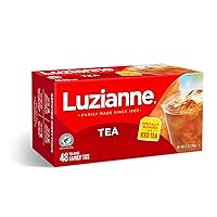 Luzianne Iced Tea Bags, Family Size, Unsweetened, 288 Tea Bags (6 Boxes of 48 Count Pack), Specially Blended for Iced Tea