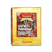 Tamarind Paste Seedless Pulp Cooking Paste 14.1oz (400g) - Authentic Thai Flavor Enhancer, Versatile Ingredient, Healthy & Gluten-Free - Product of Thailand