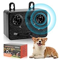 Barking Control Devices, Ultrasonic Anti Barking Devices with 4 Modes, Ultrasonic Dog Deterrent Bark Box Sonic Dog Barking Deterrent Devices for Indoor & Outdoor Use, Safe for Dogs & People