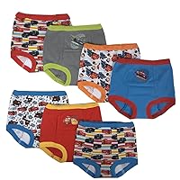 Handcraft Disney Cars Boys Potty Training Pants Underwear Toddler 7-Pack Size 2T