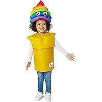 Rubie's Child's Yummy World Rainbow Soft Serve Costume Top and Headpiece, As Shown, 4T