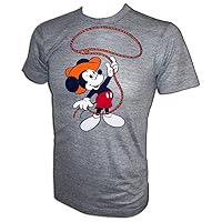 Vintage 70's Walt Disney Cowboy Mickey Mouse Original Iron-on t-Shirt