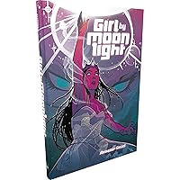 Girl by Moonlight -RPG Hardcover Book, Forged in The Dark System, Magical Girls, Tragic Struggles, Defiant Triumphs, Multi-Genre